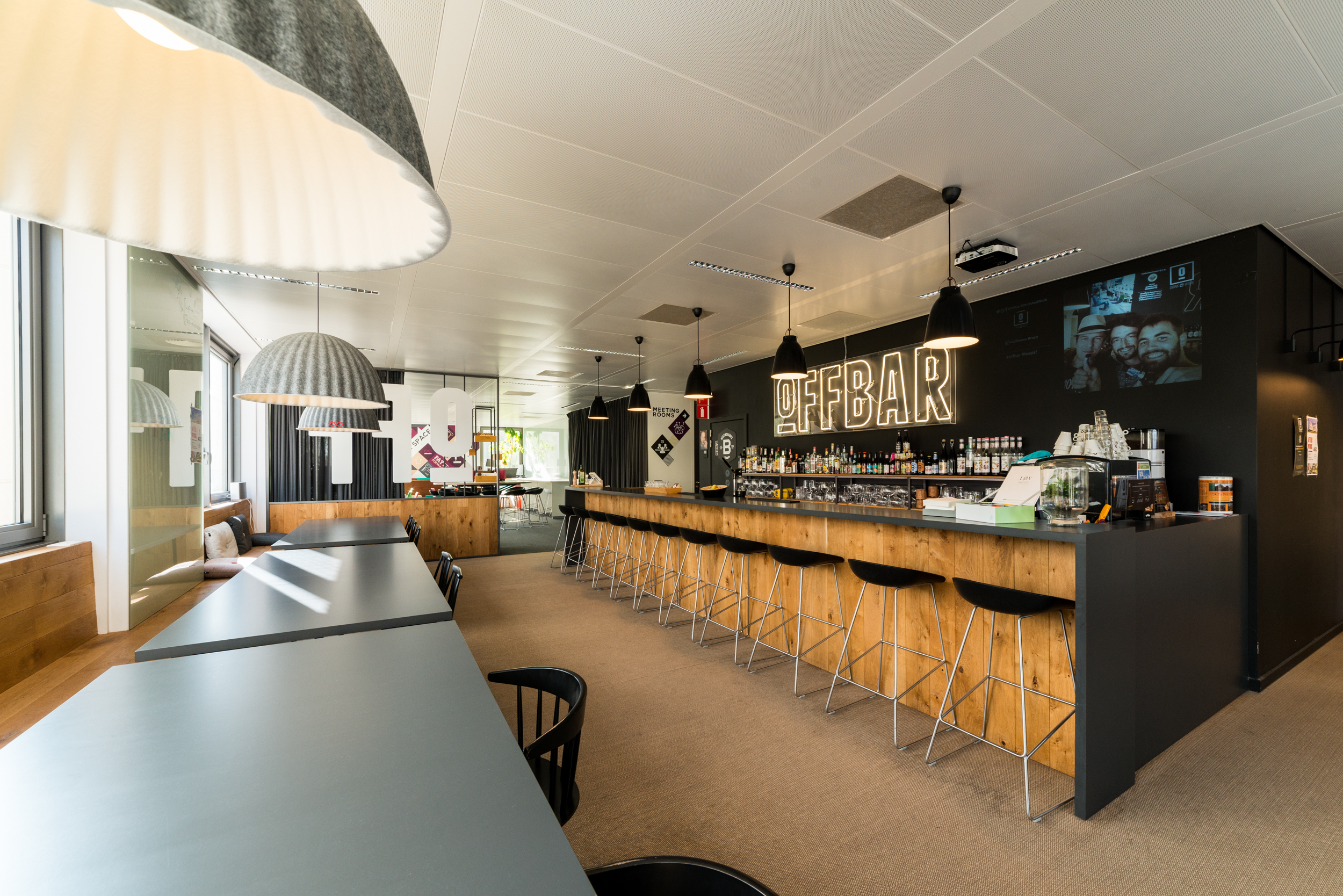 Image de la salle de coworking